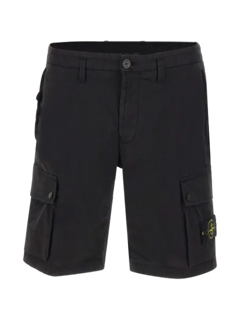Stone Island Compass-badge cargo shorts