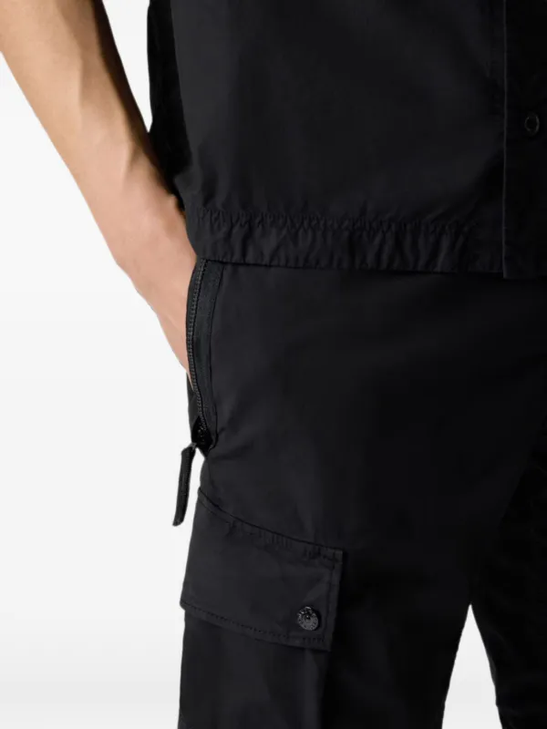 Stone Island カーゴショーツ | ブラック | FARFETCH JP