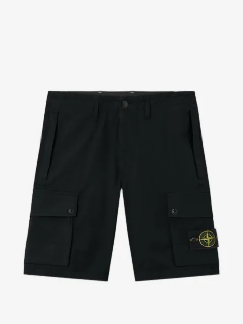 Stone Island Compass-badge cargo shorts