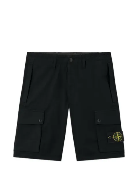 Stone Island Compass-badge cargo shorts