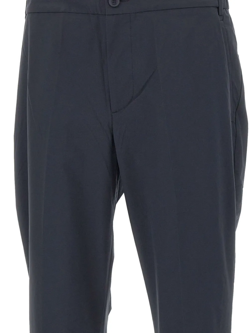 BOSS Broek met trekkoord Blauw
