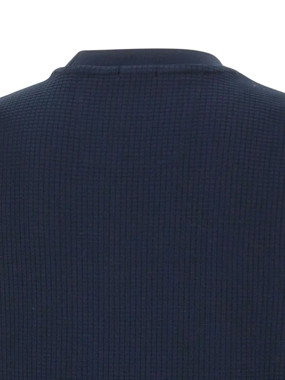 BOSS T-shirt met jacquard Blauw