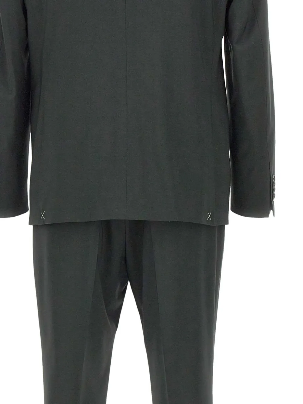 Corneliani Pak met enkele rij knopen Groen