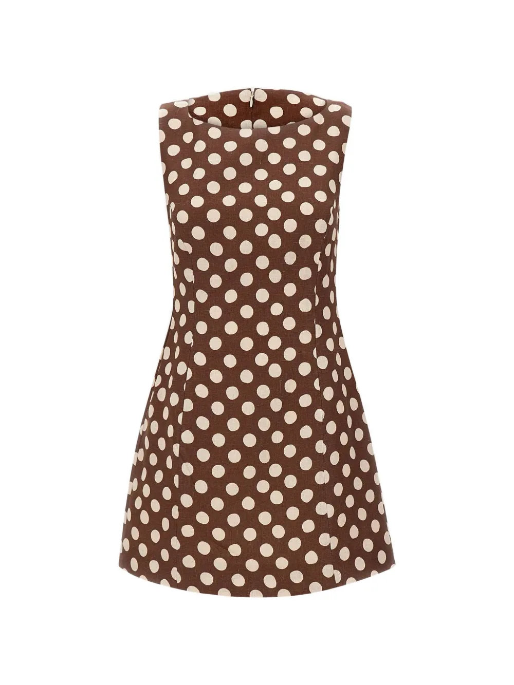 Faithfull the Brand Lydie mini dress - Marrone