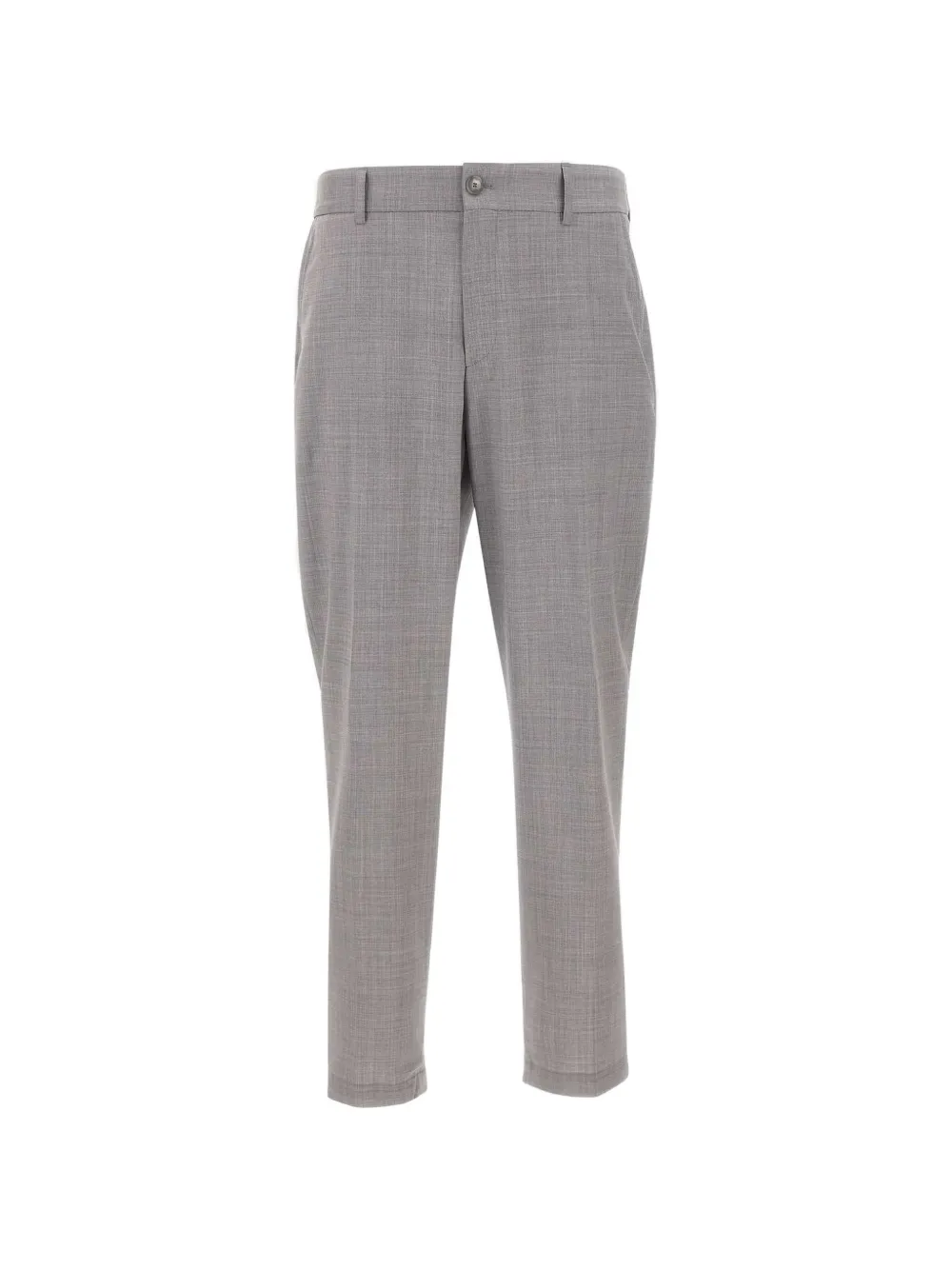 BOSS virgin wool trousers - Grau