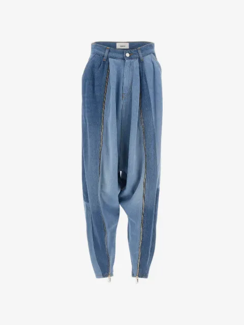 Coperni Sarouel patchwork jeans