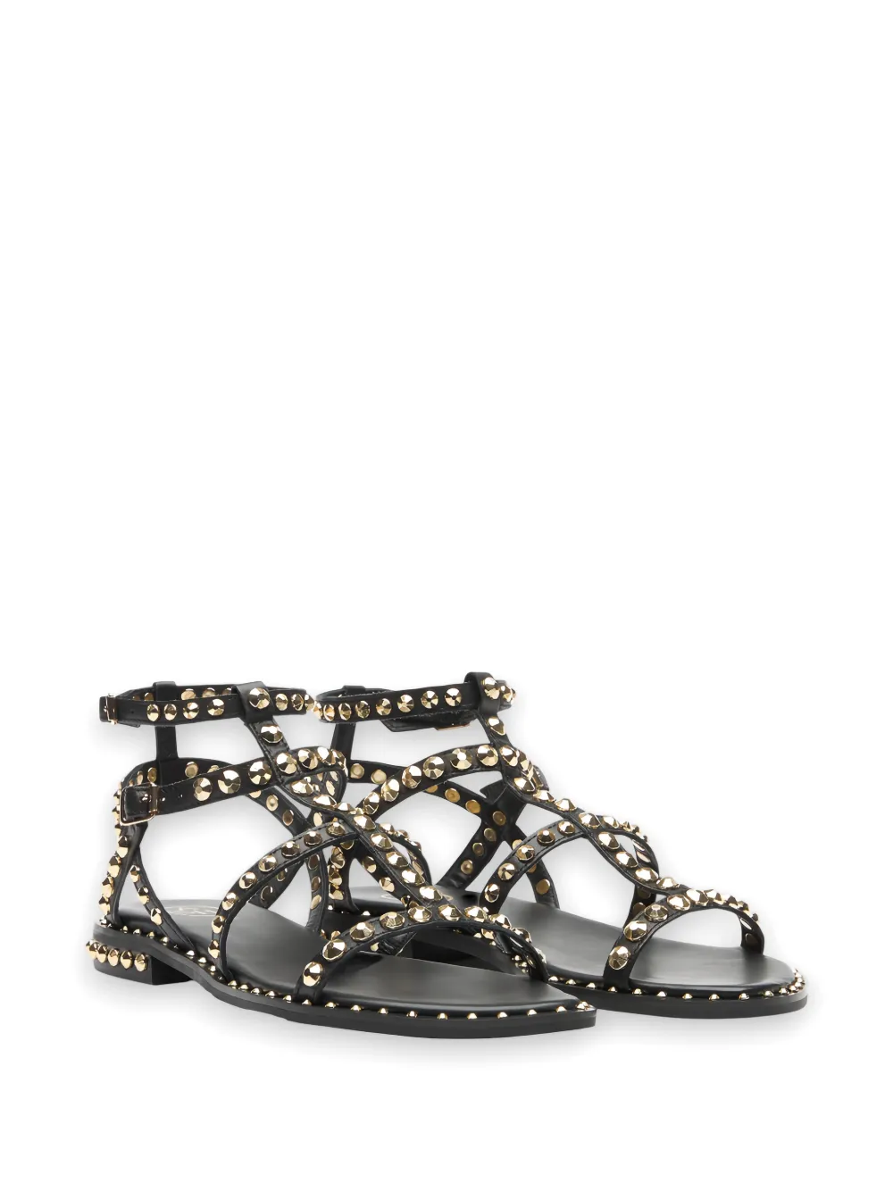 Ash stud-embellished sandals Zwart