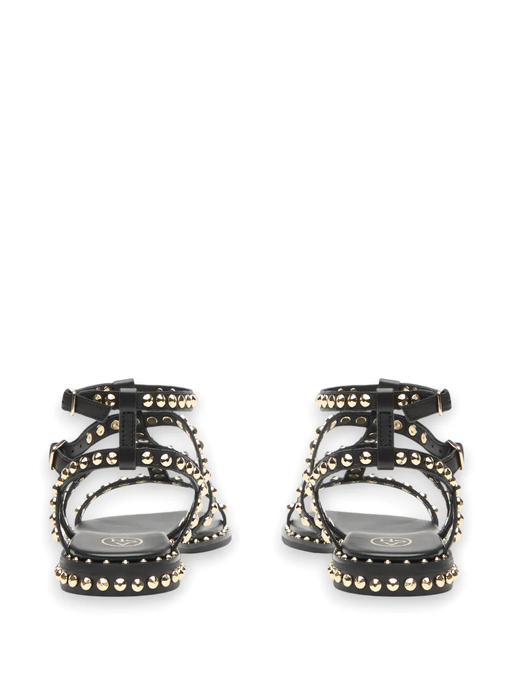 Ash stud-embellished sandals Zwart