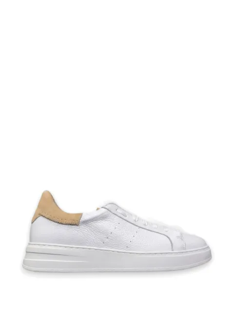 CALCE panelled leather sneakers