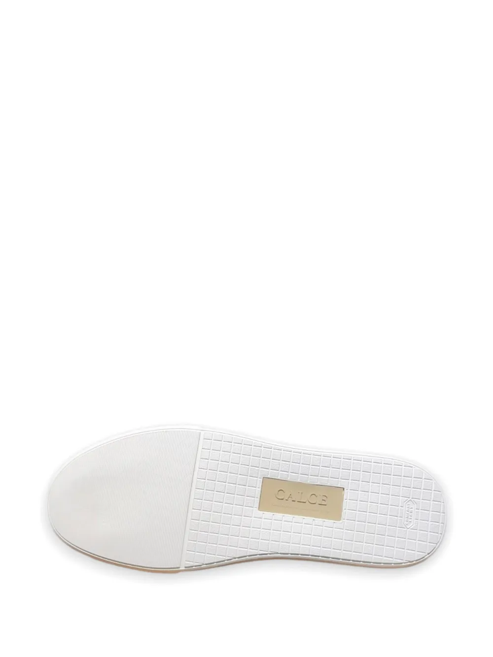 CALCE Geweven leren sneakers Blauw