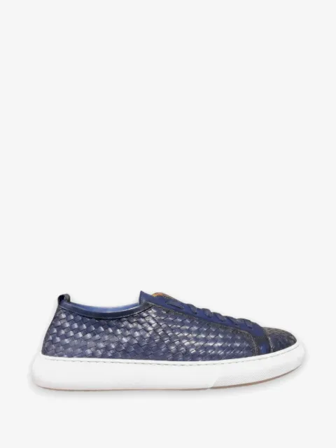 CALCE interwoven leather sneakers