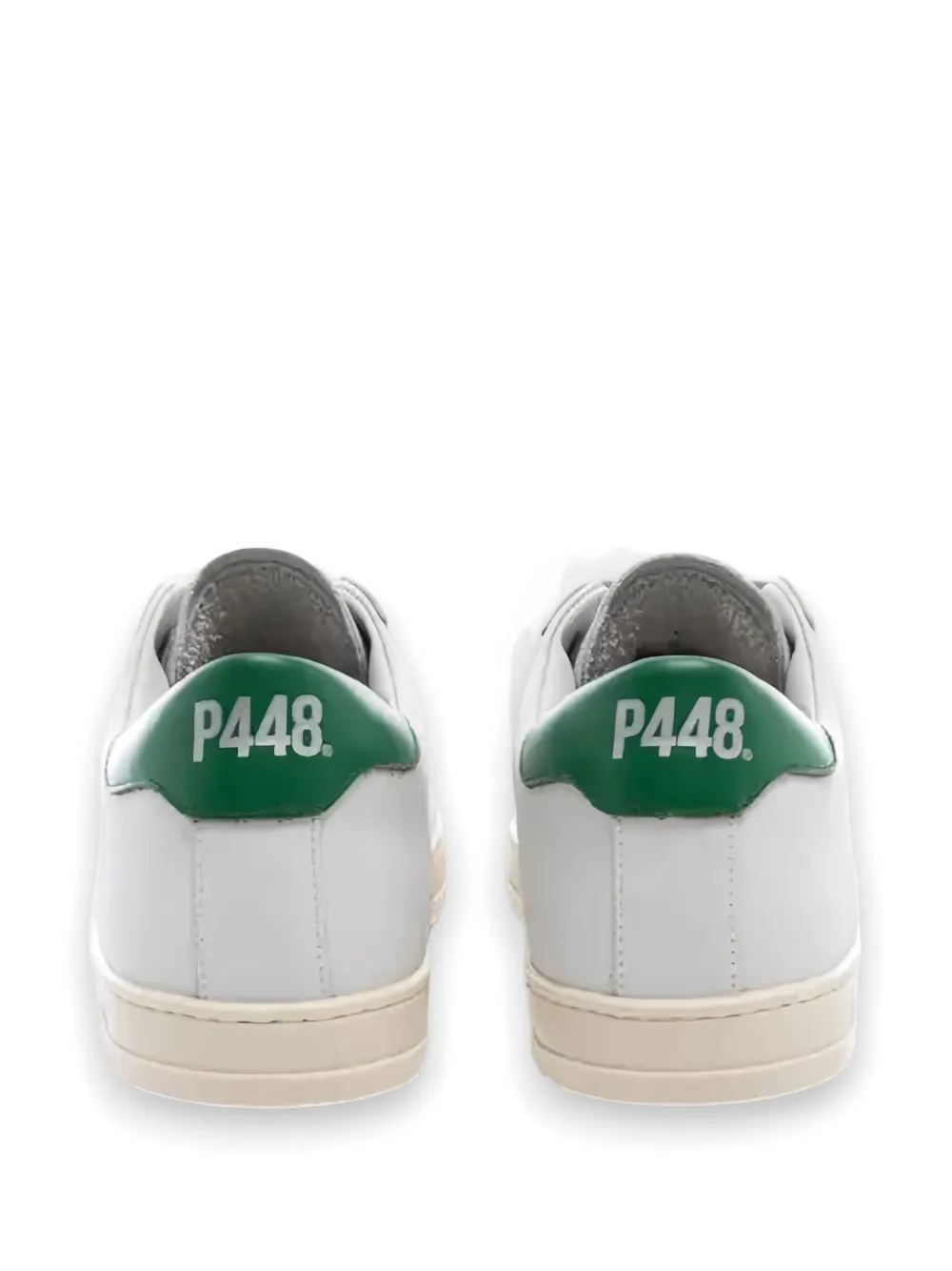 P448 John logo-perforated sneakers Wit