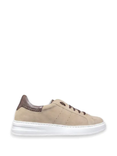 CALCE panelled suede sneakers