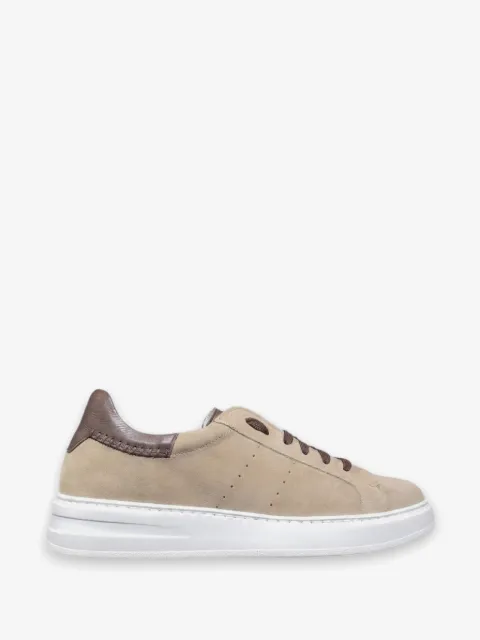 CALCE panelled suede sneakers