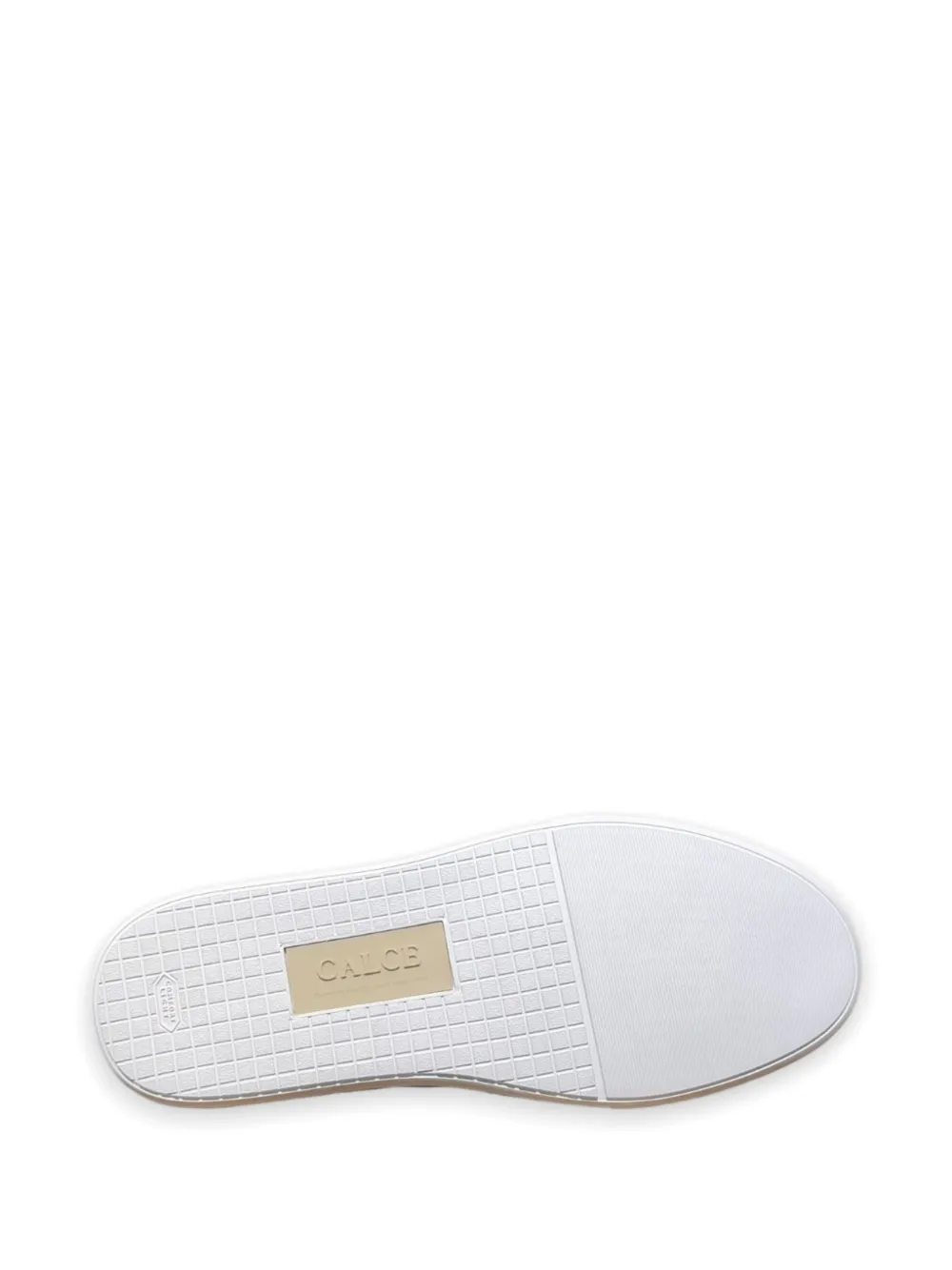 CALCE Low-top leren sneakers Wit