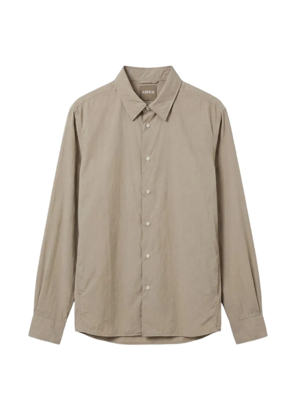ASPESI long-sleeve button-up shirt - Toni neutri