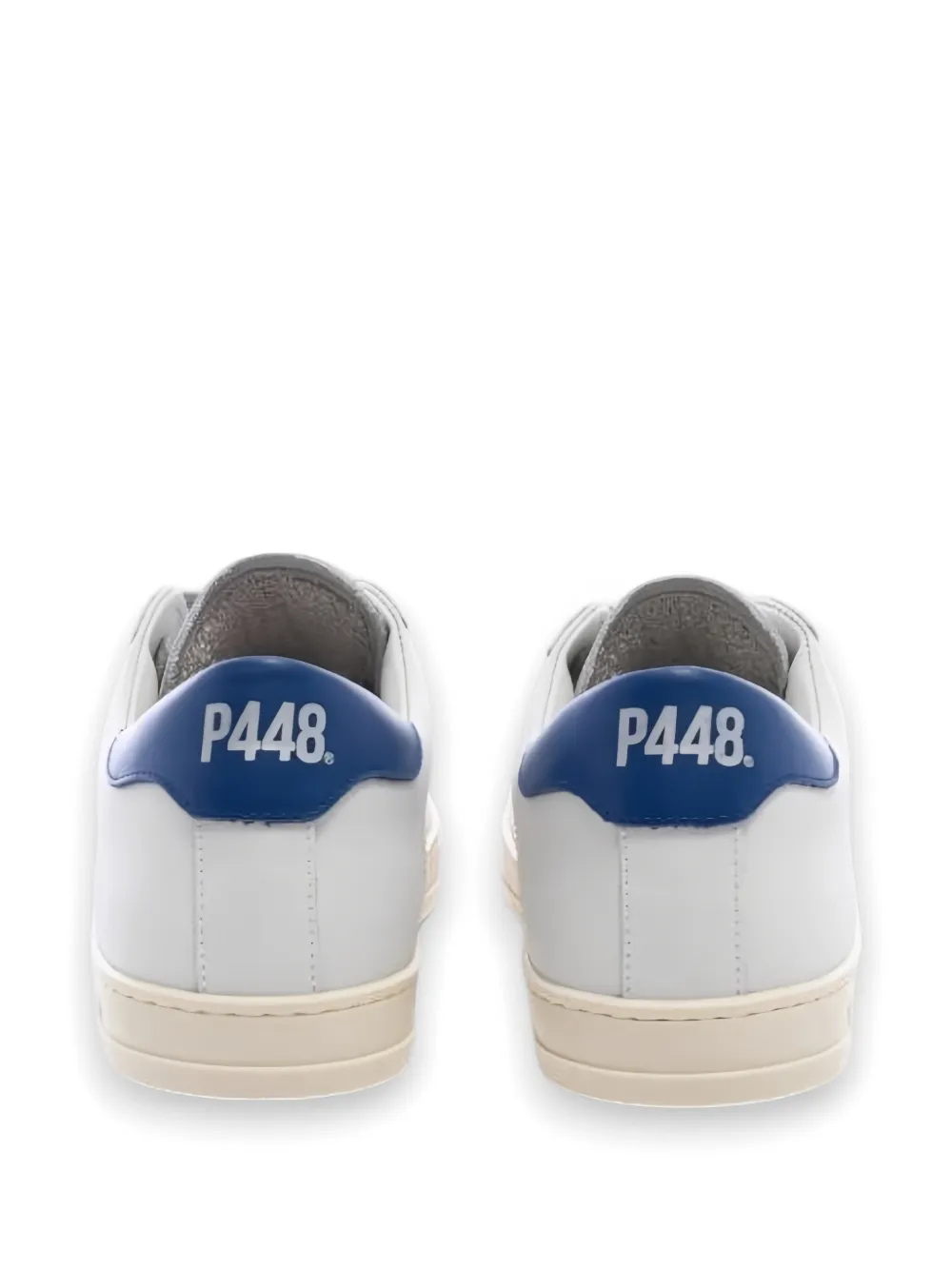 P448 John logo-perforated sneakers Wit