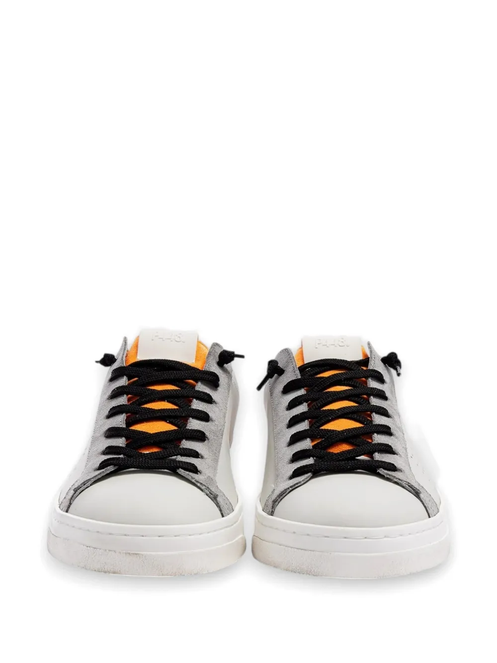 P448 Jack logo-perforated sneakers Beige