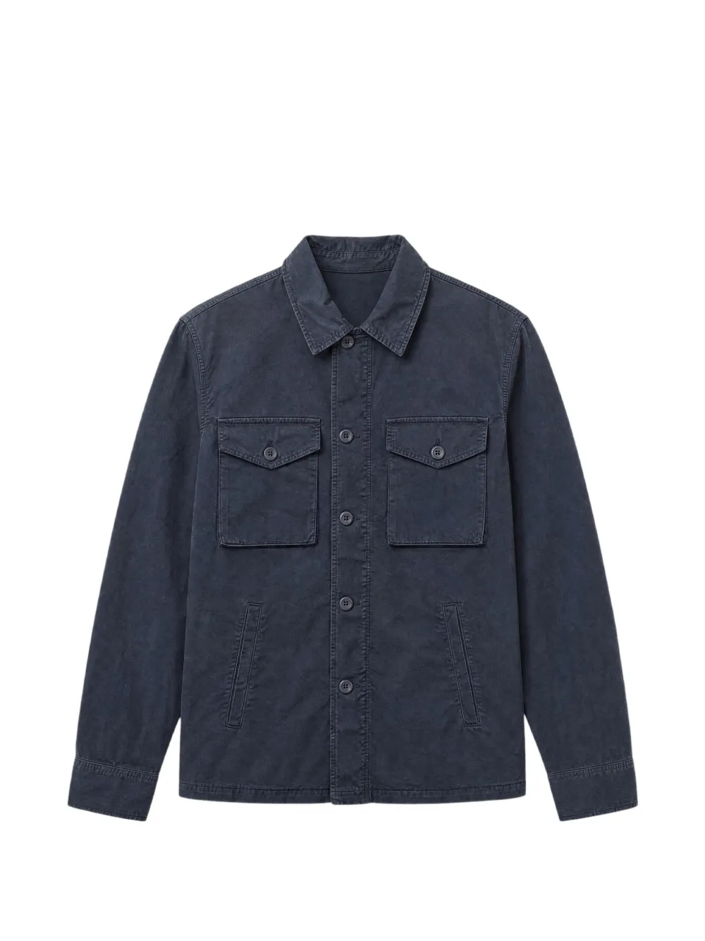 HARTFORD Jonah button-up pocket-detail jacket - Blu