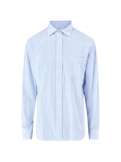 HARTFORD Hartford striped seersucker shirt