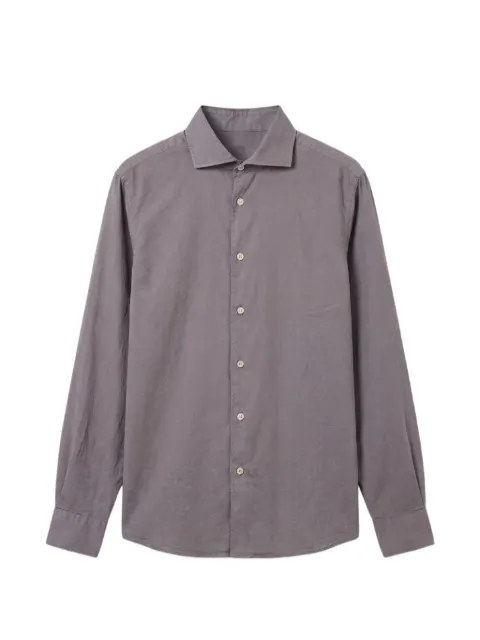 Fedeli long-sleeve button-down shirt