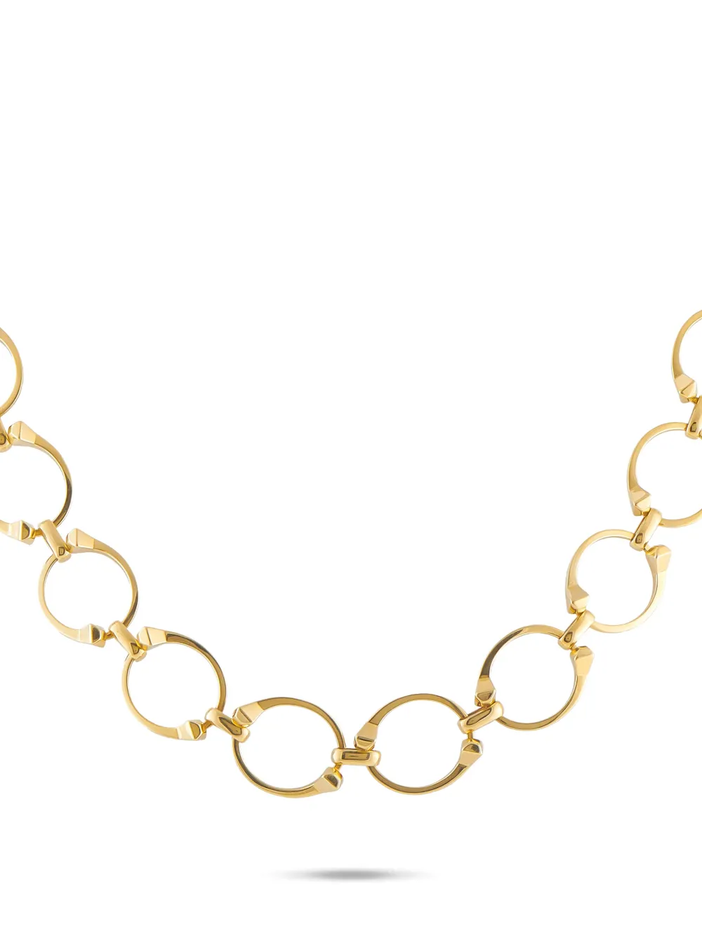 Gucci Pre-Owned rolo-chain necklace - Oro