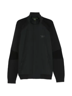 OMAR AFRIDI 22aw ジップアップ ニットブルゾン Omar Afridi Ribbed zip-up Cardigan | Grey | FARFETCH