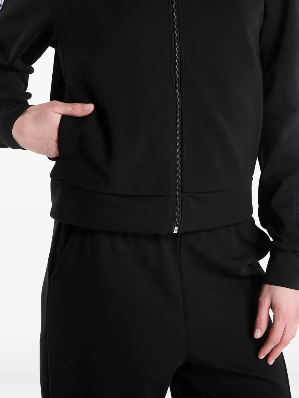 Ea7 Emporio Armani Jack met logoband Zwart
