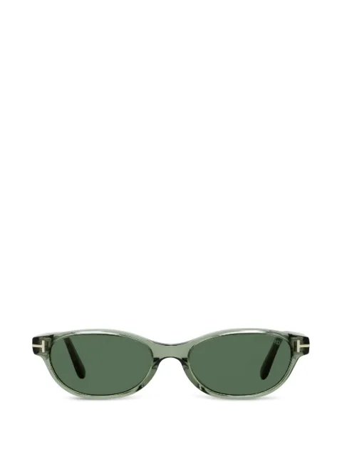 TOM FORD Eyewear Chloe 椭圆形框太阳眼镜