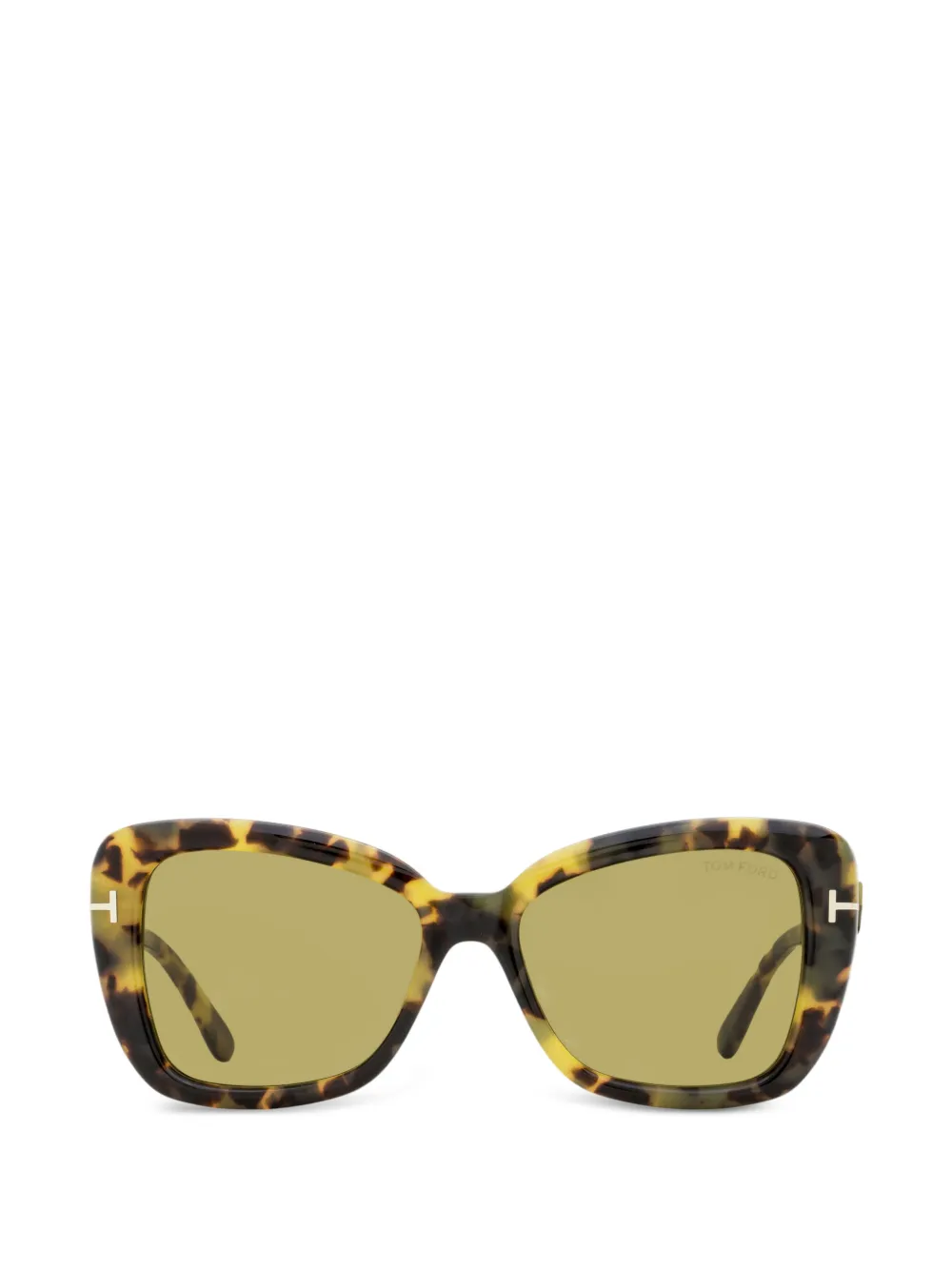 TOM FORD Eyewear Maeve butterfly-frame sunglasses - Marrone