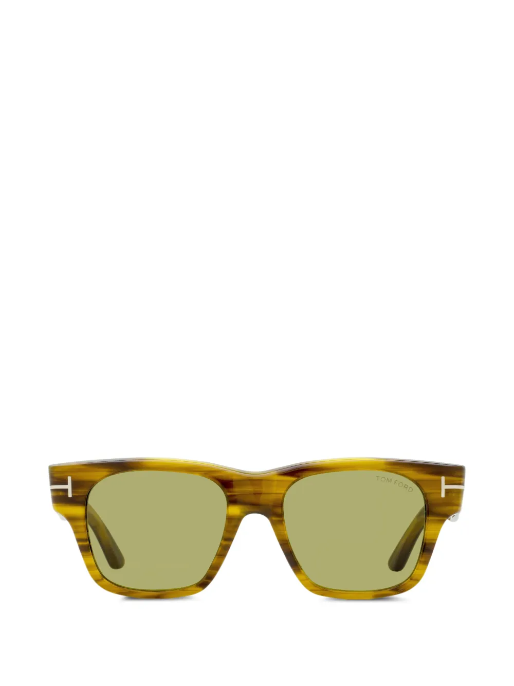 TOM FORD Eyewear Caine square-frame sunglasses - Marrone