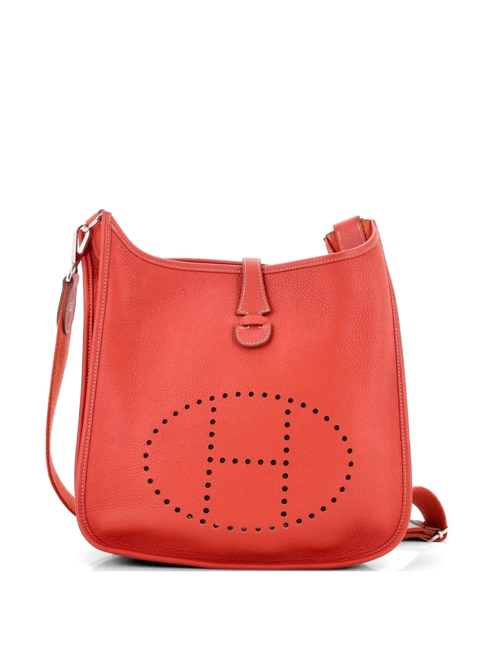 Hermès Pre-Owned Evelyne Bag Gen III Clemence PM crossbody bag - Orange