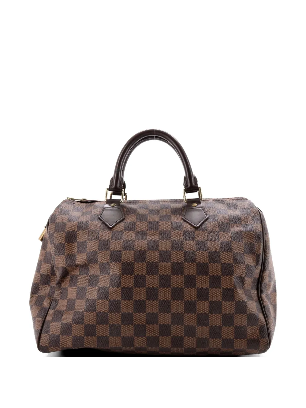 Louis Vuitton Pre-Owned Speedy Handbag Damier 30 satchel - Marrone