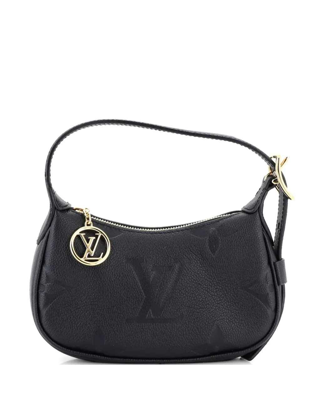 Louis Vuitton Pre-Owned Moon Shoulder Bag Monogram Empreinte Giant Mini hobo bag - Nero