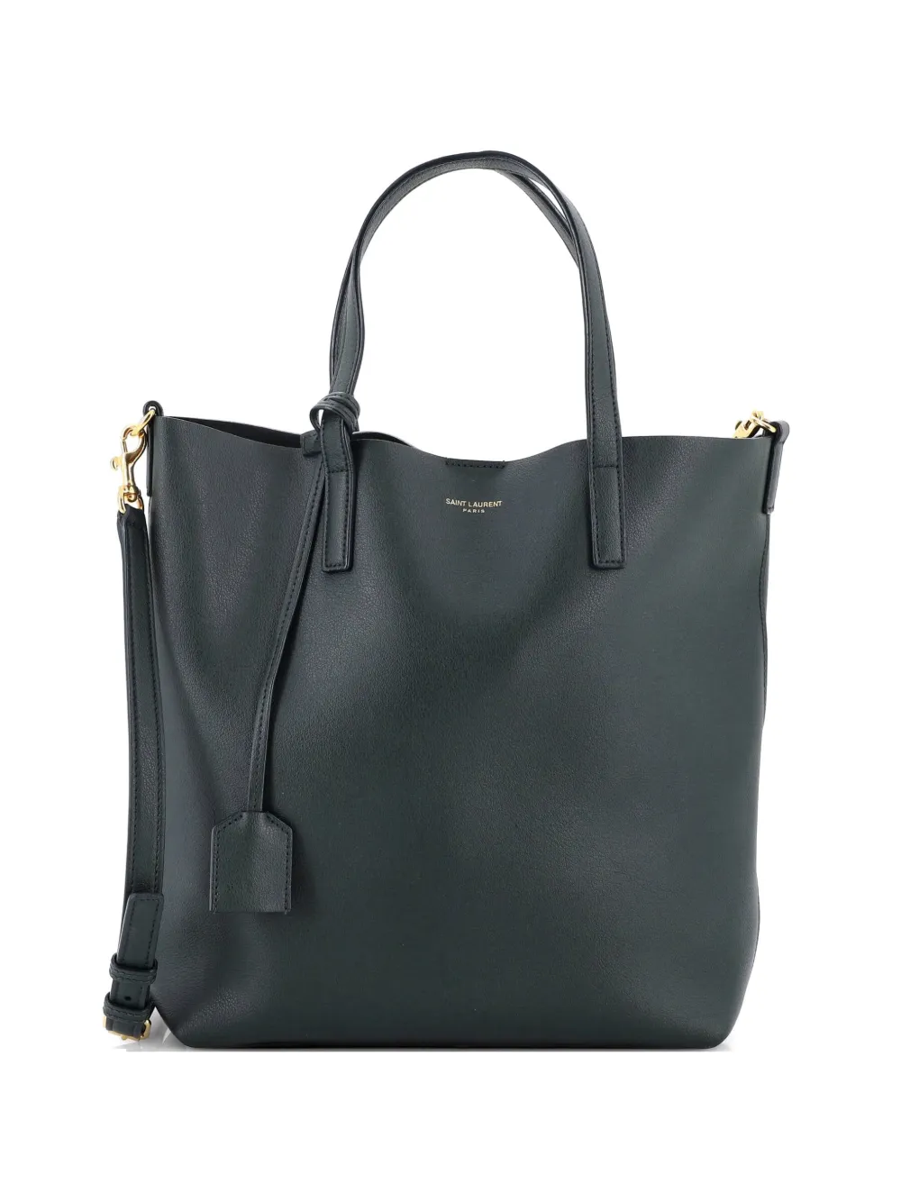 Saint Laurent Pre-Owned Shopper Leather Toy tote bag - Grün