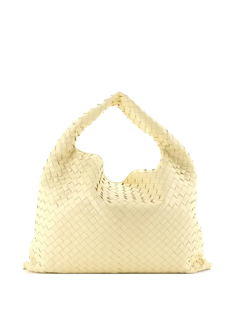 Bottega Veneta Pre-Owned Borsa passepartout grande con design Intrecciato - Giallo