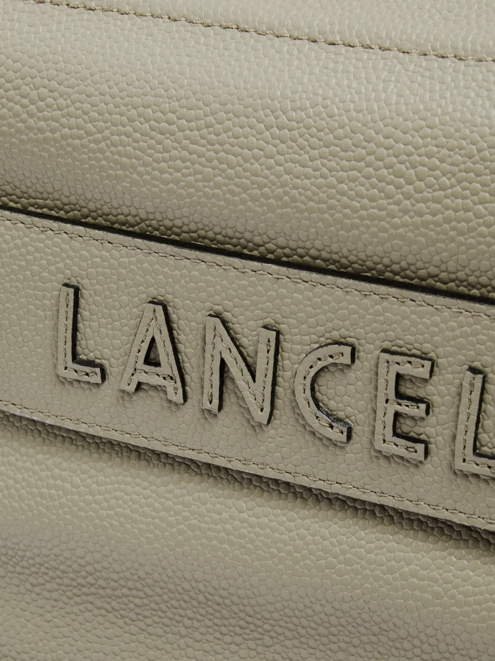Lancel Ninon de weekendtas met logo Groen