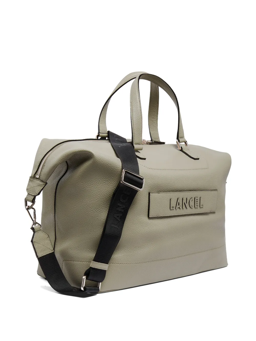 Lancel Ninon de weekendtas met logo Groen