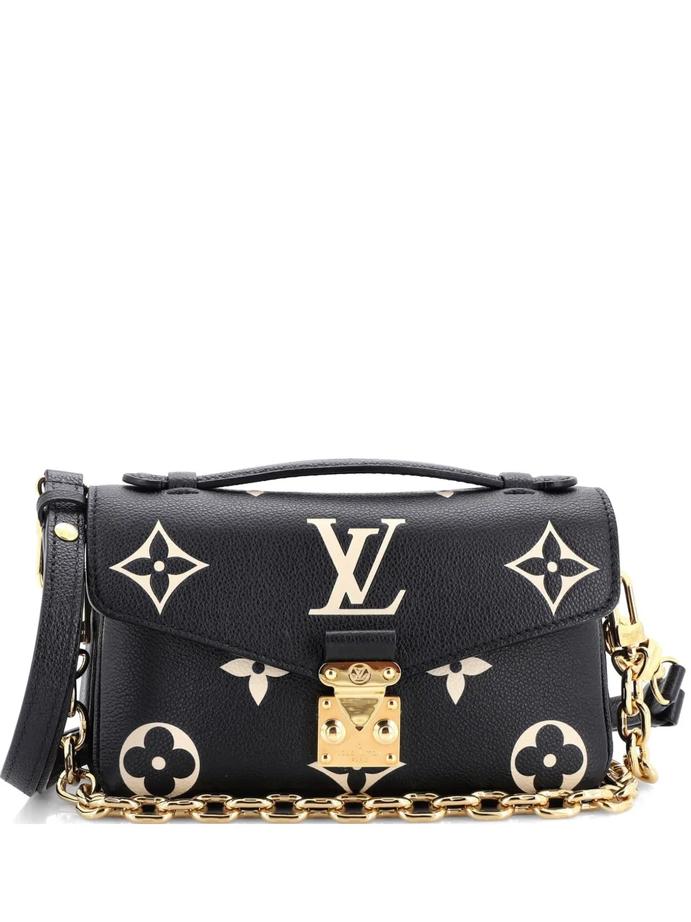Louis Vuitton Pre-Owned Pochette Metis Bicolor Monogram Empreinte Giant East West shoulder bag - Schwarz