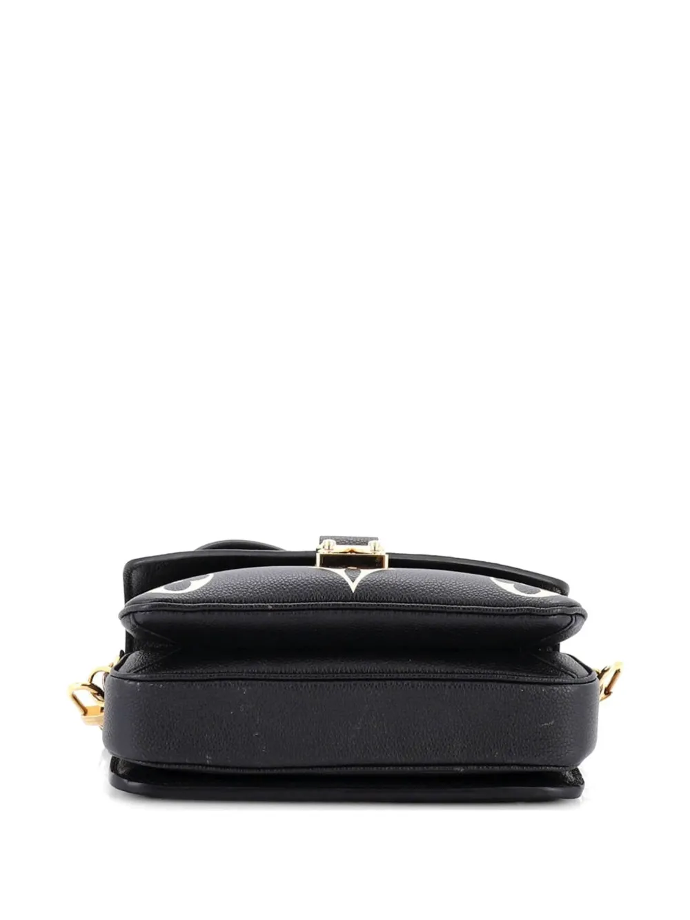  Louis Vuitton Pre-owned Sac Porté épaule Pochette Metis Bicolour Monogram Empreinte Giant East West - Noir 