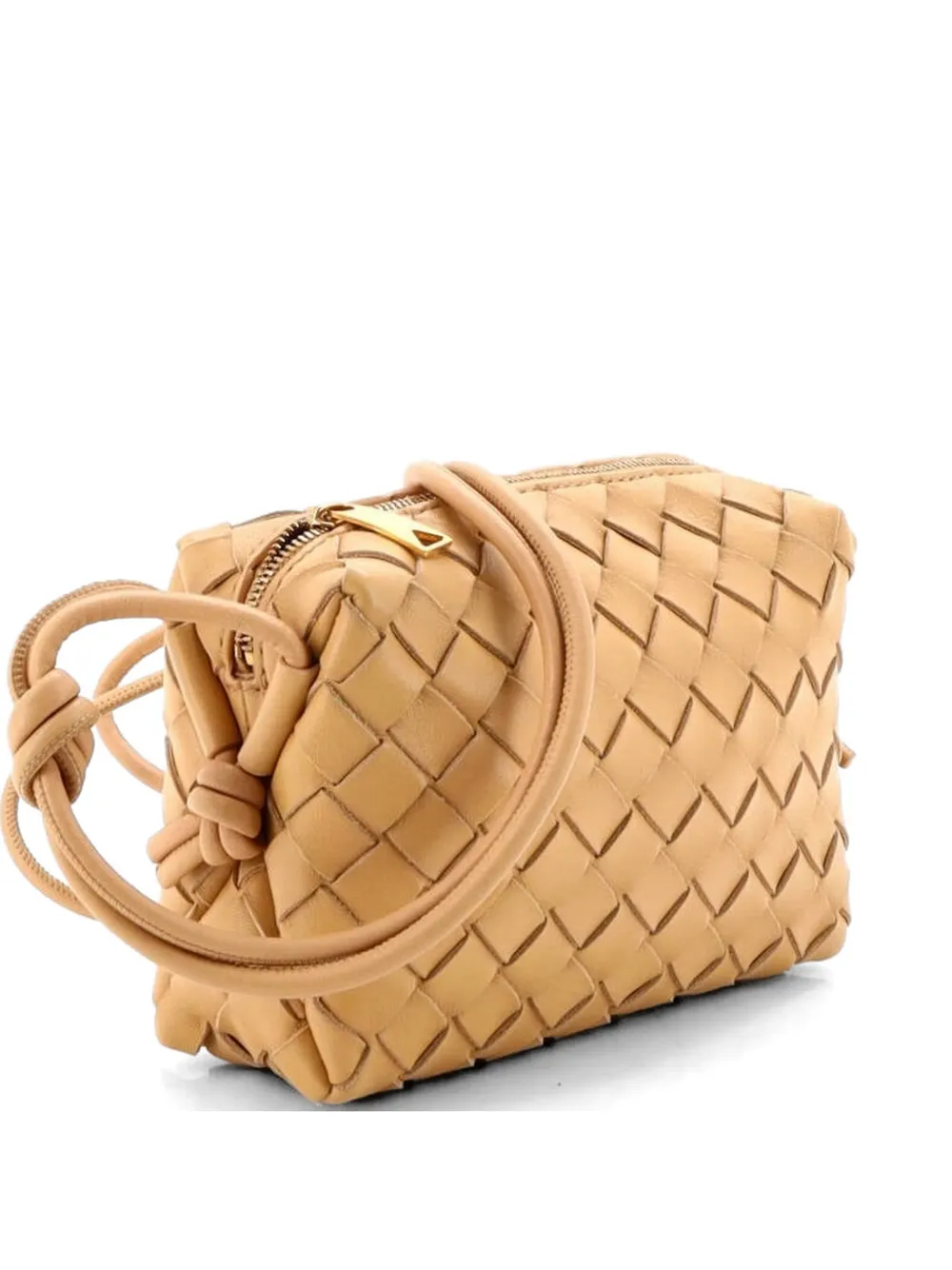 Bottega Veneta Pre-Owned Loop Intrecciato Nappa Mini crossbody bag - Toni neutri