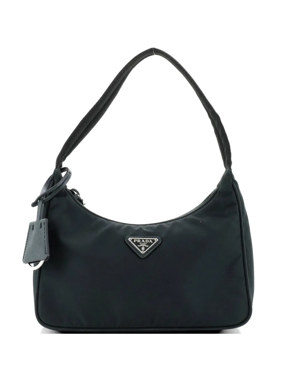 Prada Pre-Owned Re-Edition 2000 Tessuto Mini hobo bag - Green