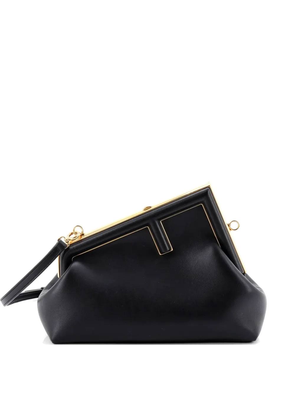 Fendi Pre-Owned First Bag Leather Small clutch bag - Nero