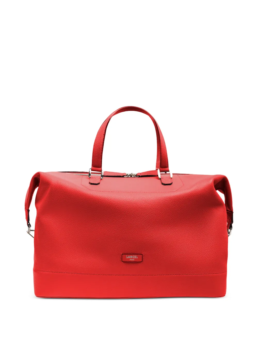 Lancel Ninon de weekendtas met logo Rood