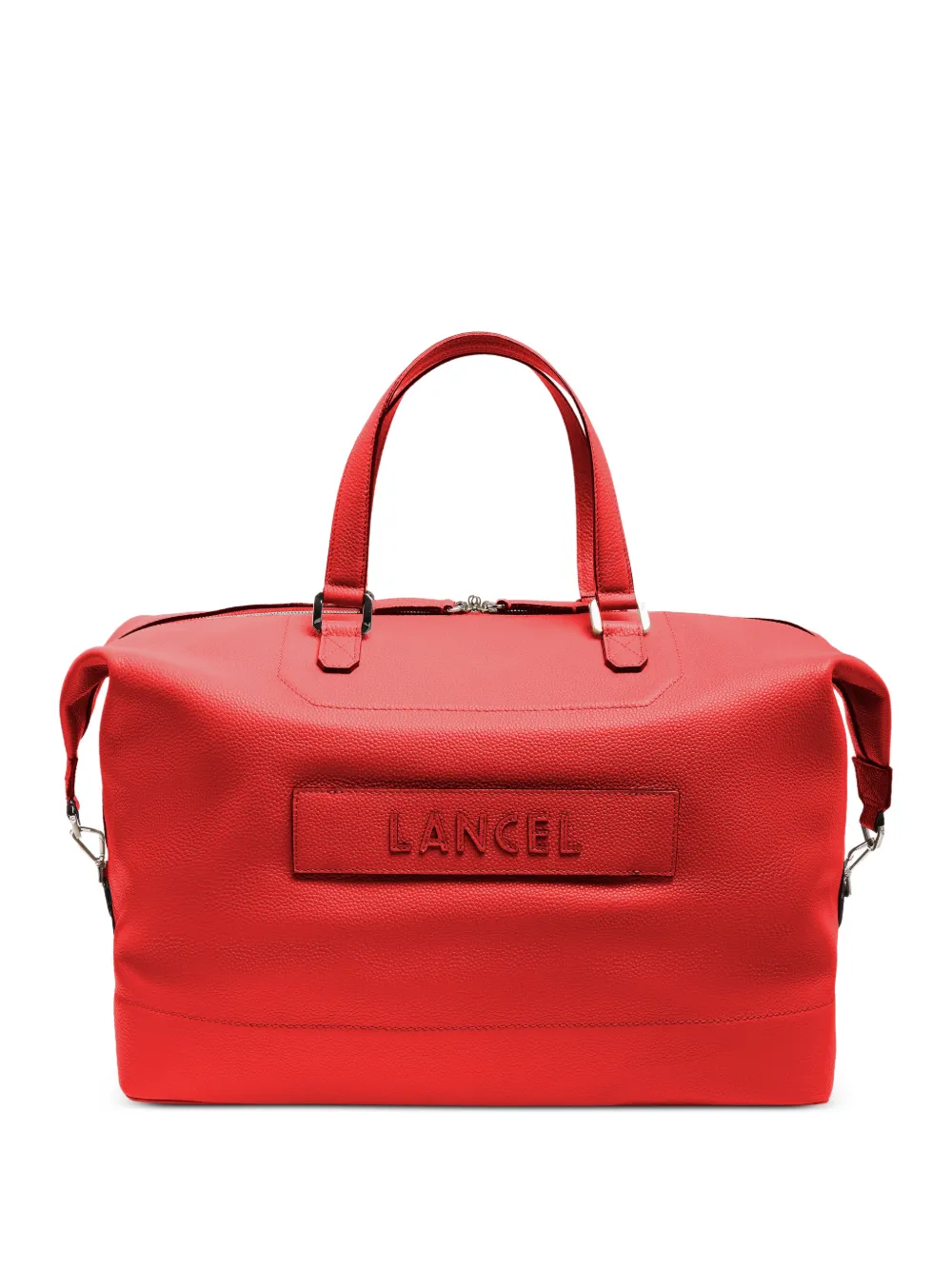 Lancel Ninon de Lancel logo-handle weekend bag - Red