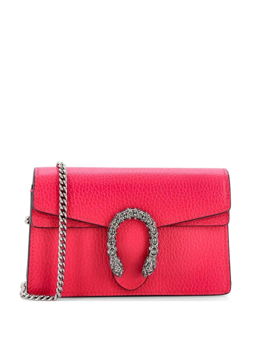 Gucci Pre-Owned Dionysus Bag Leather Super Mini clutch bag - Rosa