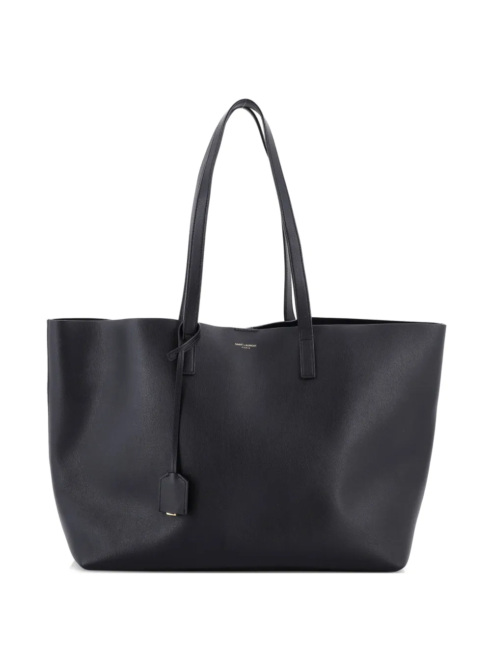 Saint Laurent Pre-Owned Shopper Leather Large tote bag - Nero