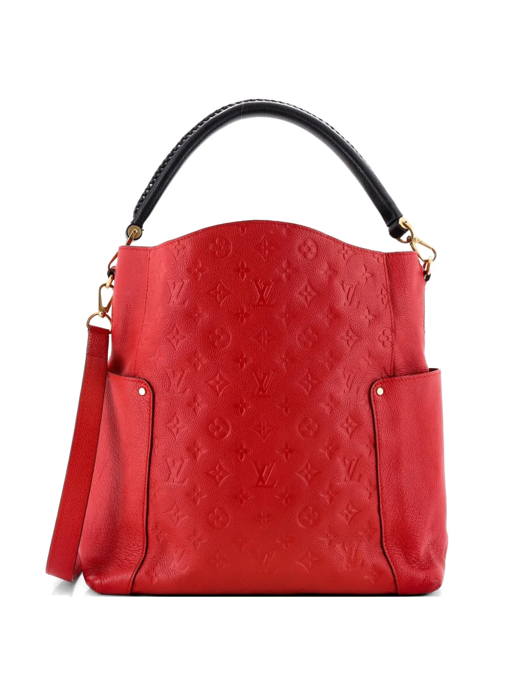 Louis Vuitton Pre-Owned Bagatelle Monogram Empreinte Leather hobo bag - Red