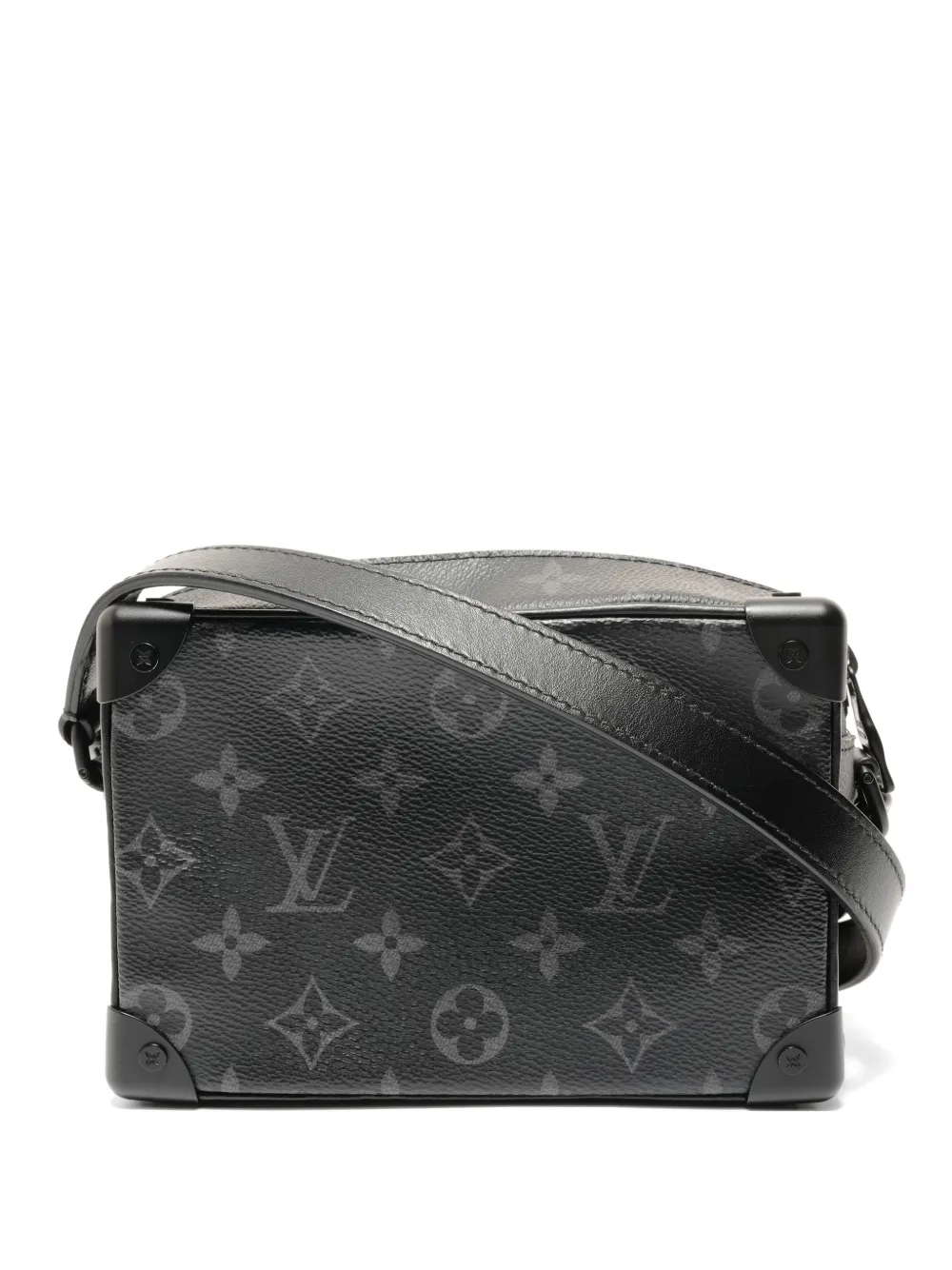 Louis Vuitton Pre-Owned 2021-2025 Monogram Eclipse Mini Soft Trunk shoulder bag - Nero