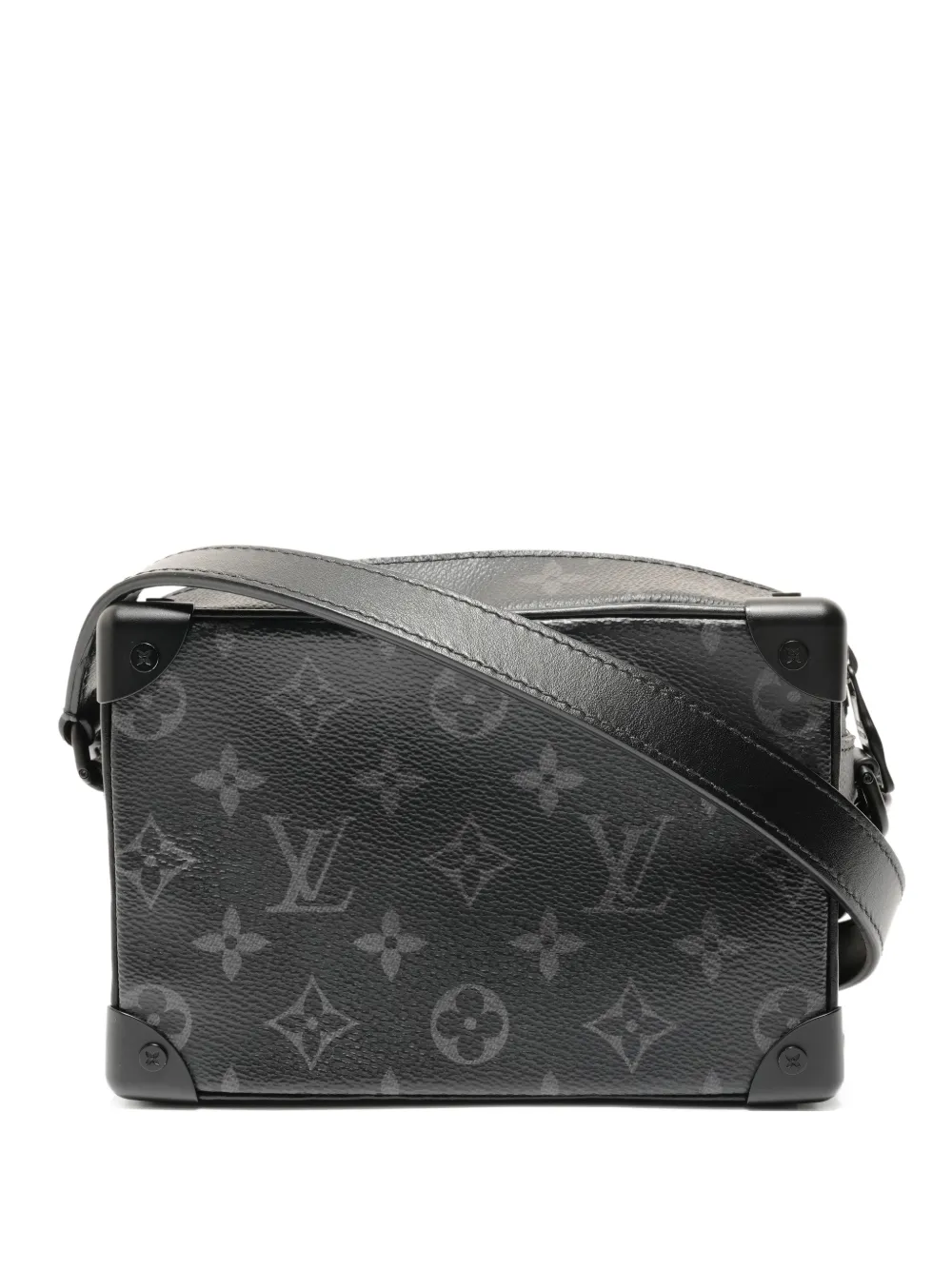 Louis Vuitton Pre-Owned 2021-2025 Monogram Eclipse Mini Soft Trunk shoulder bag - Nero